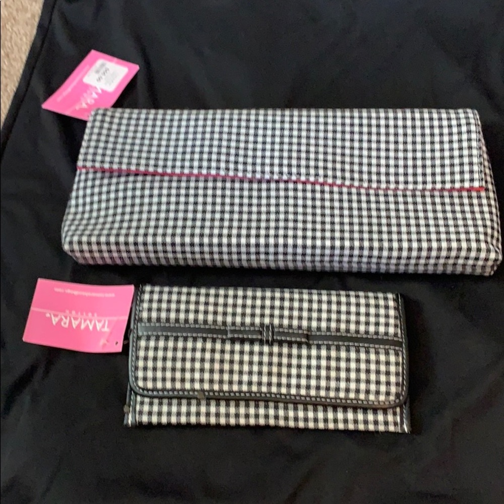 Clutch with matching wallet